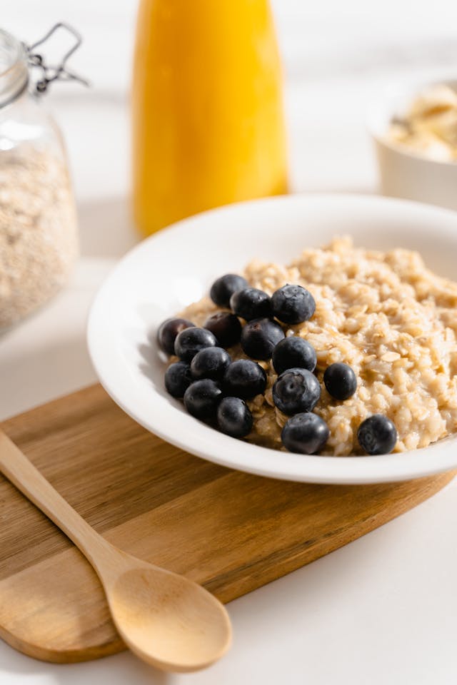 Blue Berries on White Ceramic Bowl // Healthier Veterans Today